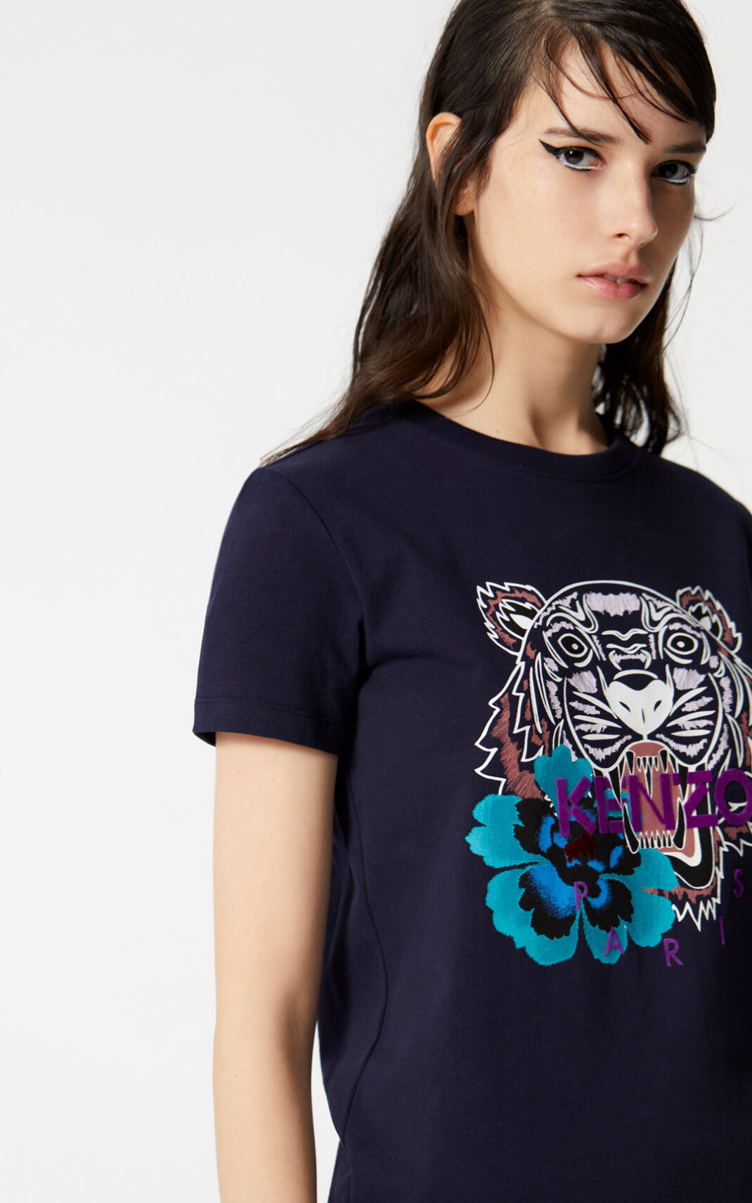 Kenzo T shirts Dame Bla Str XXL Tilbud Kenzo Butikker I Kobenhavn